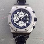 Swiss 3126 Audemars Piguet Offshore Replica Watch SS Blue Chronograph 